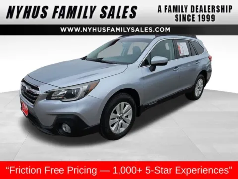 Silver 2018 Subaru Outback 2.5i Premium for sale in Perham, MN