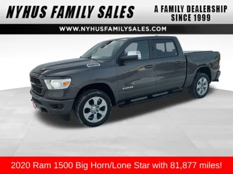 Gray 2020 Ram 1500 Big Horn/Lone Star for sale in Perham, MN