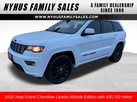 White 2018 Jeep Grand Cherokee Altitude for sale in Perham, MN