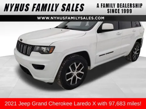 White 2021 Jeep Grand Cherokee Laredo X for sale in Perham, MN