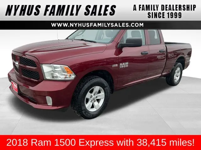 Red 2018 Ram 1500 Express for sale in Perham, MN