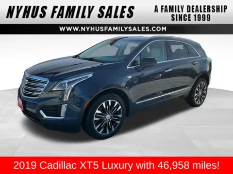 Blue 2019 Cadillac XT5 Luxury for sale in Perham, MN