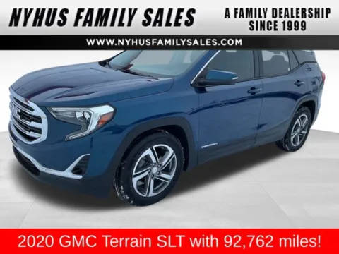 Blue 2020 GMC Terrain SLT for sale in Perham, MN
