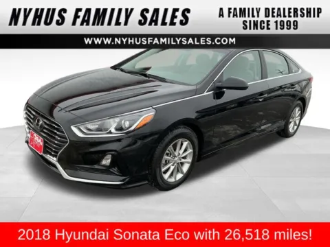 Black 2018 Hyundai Sonata ECO for sale in Perham, MN