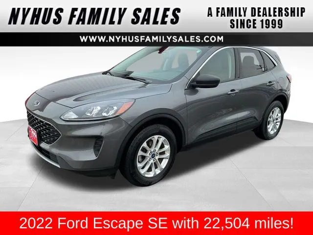 Gray 2022 Ford Escape SE for sale in Perham, MN
