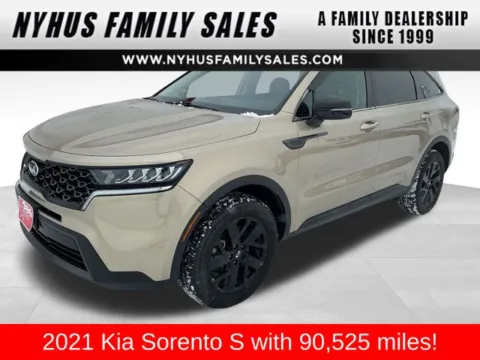 Beige 2021 Kia Sorento S for sale in Perham, MN