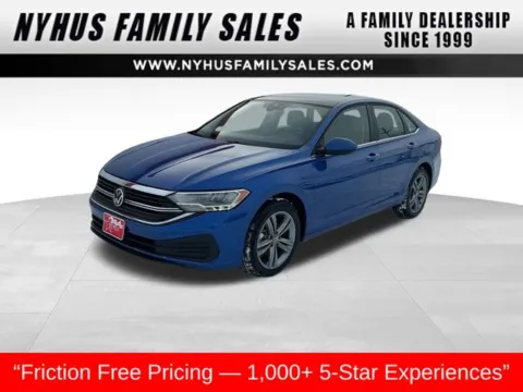 Blue 2024 Volkswagen Jetta 1.5T SE for sale in Perham, MN