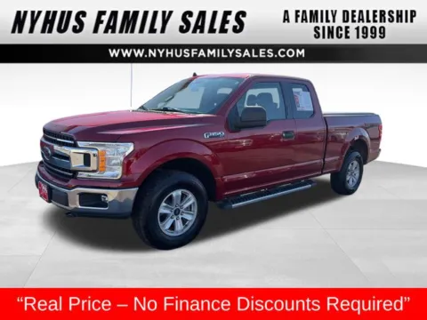 Red 2019 Ford F-150 XLT for sale in Perham, MN