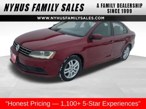 Red 2018 Volkswagen Jetta 1.4T S for sale in Perham, MN