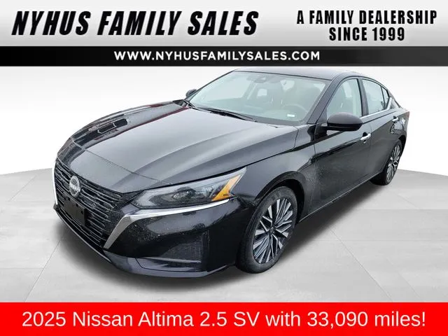 Black 2025 Nissan Altima 2.5 SV for sale in Perham, MN