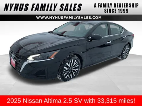 Black 2025 Nissan Altima 2.5 SV for sale in Perham, MN