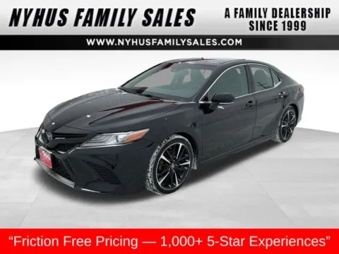 Black 2018 Toyota Camry XSE V6 for sale in Perham, MN