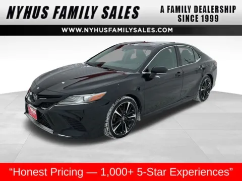 Black 2018 Toyota Camry XSE V6 for sale in Perham, MN