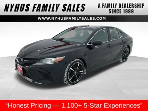 Black 2018 Toyota Camry XSE V6 for sale in Perham, MN