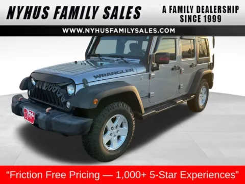 Silver 2018 Jeep Wrangler JK Unlimited Sport for sale in Perham, MN