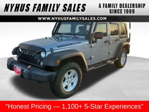 Silver 2018 Jeep Wrangler JK Unlimited Sport for sale in Perham, MN