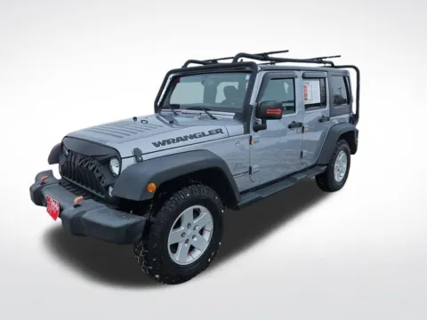 Silver 2018 Jeep Wrangler JK Unlimited Sport for sale in Perham, MN