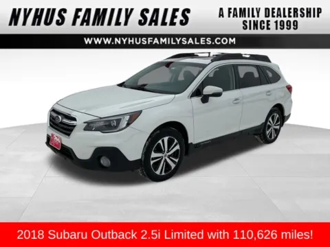White 2018 Subaru Outback 2.5i for sale in Perham, MN