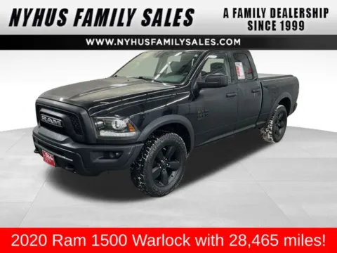 Black 2020 Ram 1500 Classic Warlock for sale in Perham, MN