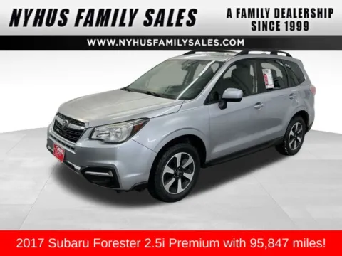 Silver 2017 Subaru Forester 2.5i Premium for sale in Perham, MN