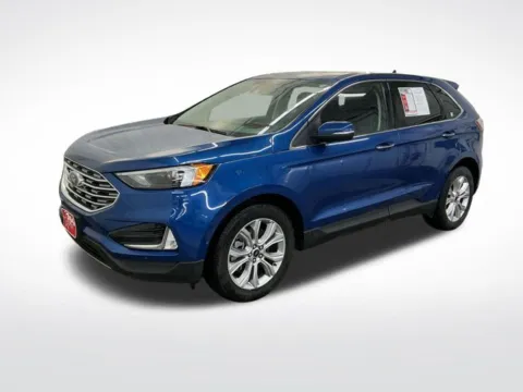 Blue 2024 Ford Edge Titanium for sale in Perham, MN