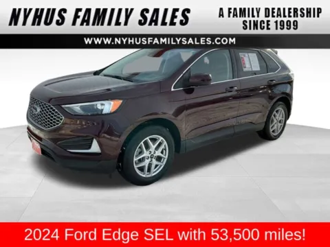 Red 2024 Ford Edge SEL for sale in Perham, MN