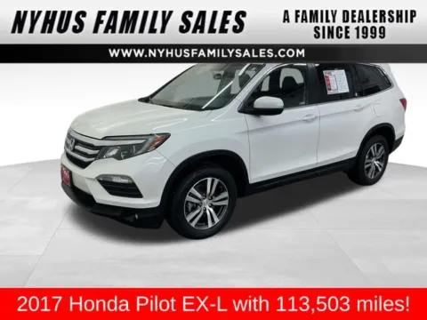 White 2017 Honda Pilot EX-L for sale in Perham, MN