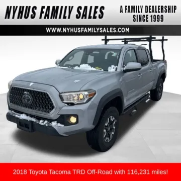 Silver 2018 Toyota Tacoma TRD Off-Road for sale in Perham, MN