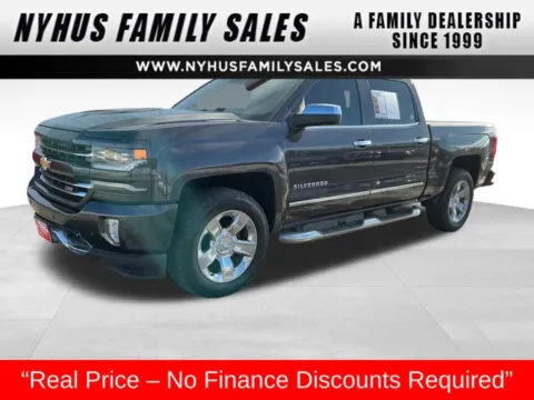Gray 2016 Chevrolet Silverado 1500 LTZ for sale in Perham, MN