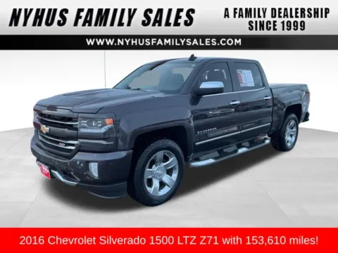 Gray 2016 Chevrolet Silverado 1500 LTZ for sale in Perham, MN