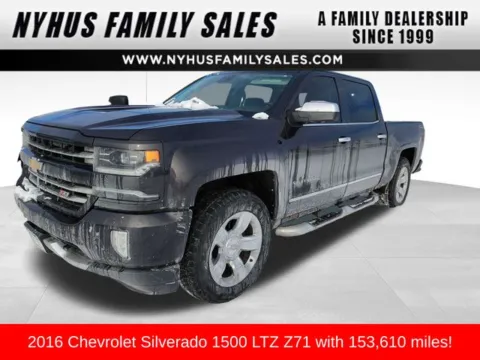 Gray 2016 Chevrolet Silverado 1500 LTZ for sale in Perham, MN