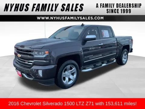 Gray 2016 Chevrolet Silverado 1500 LTZ for sale in Perham, MN