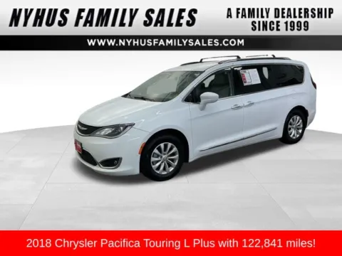 White 2018 Chrysler Pacifica Touring L Plus for sale in Perham, MN