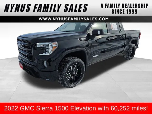 Black 2022 GMC Sierra 1500 Limited Elevation for sale in Perham, MN