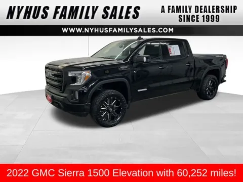 Black 2022 GMC Sierra 1500 Limited Elevation for sale in Perham, MN