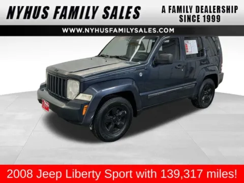 Blue 2008 Jeep Liberty Sport for sale in Perham, MN