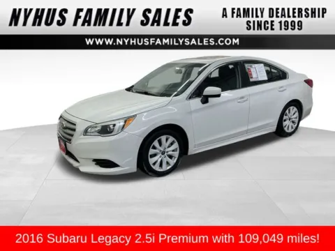 White 2016 Subaru Legacy 2.5i for sale in Perham, MN
