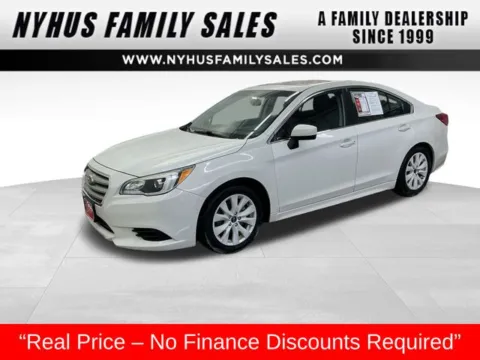 White 2016 Subaru Legacy 2.5i for sale in Perham, MN