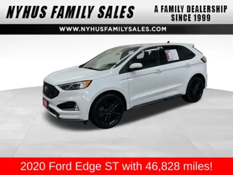 White 2020 Ford Edge ST for sale in Perham, MN