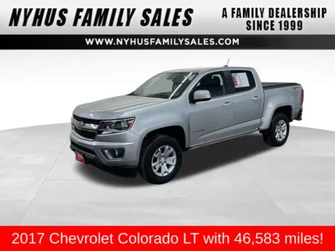 Silver 2017 Chevrolet Colorado LT for sale in Perham, MN