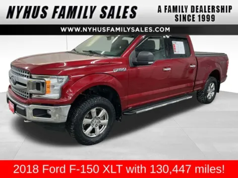 Red 2018 Ford F-150 XLT for sale in Perham, MN