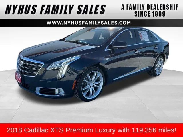 Blue 2018 Cadillac XTS Premium for sale in Perham, MN