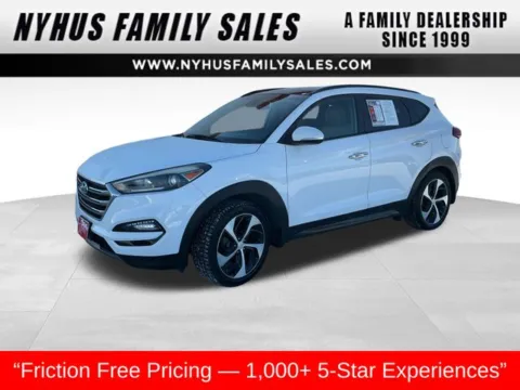 White 2016 Hyundai Tucson Limited for sale in Perham, MN