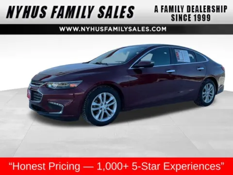 Red 2016 Chevrolet Malibu LT for sale in Perham, MN