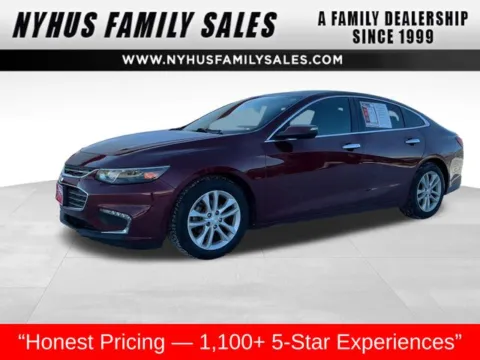 Red 2016 Chevrolet Malibu LT for sale in Perham, MN