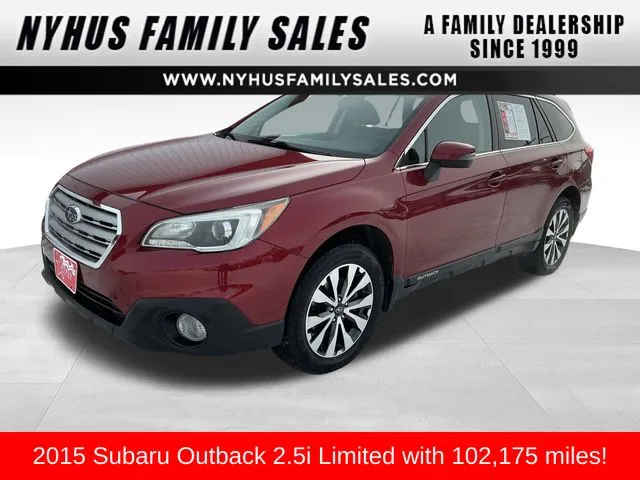 2015 Subaru Outback 2.5i for sale in Perham, MN