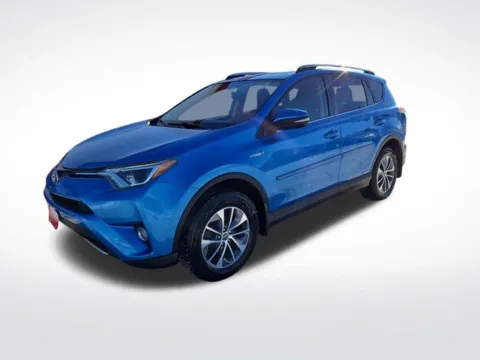 Green 2016 Toyota RAV4 Hybrid XLE for sale in Perham, MN