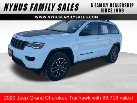 White 2020 Jeep Grand Cherokee Trailhawk for sale in Perham, MN