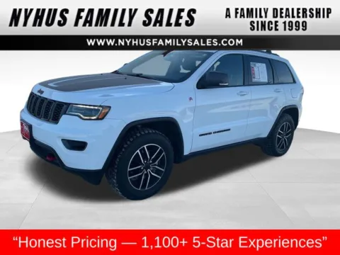 White 2020 Jeep Grand Cherokee Trailhawk for sale in Perham, MN