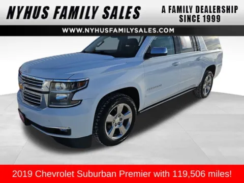White 2019 Chevrolet Suburban Premier for sale in Perham, MN